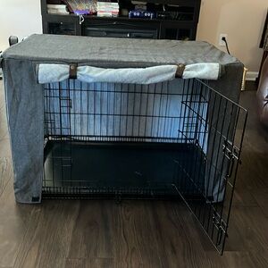 Nate & Jeremiah 36” cloth crate cover